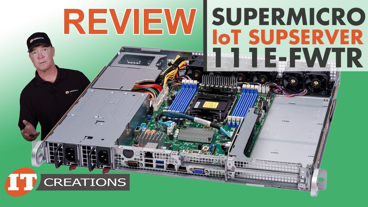Обзор Supermicro IoT SuperServer 111E-FWTR | IT Creations