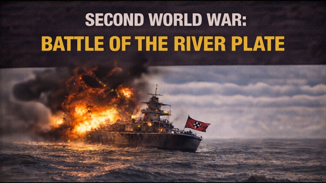 WORLD WAR II: BATTLE OF THE RIVER PLATE — THE GERMAN SHIP THAT BLEW ITSELF UP TO AVOID CAPTURE
