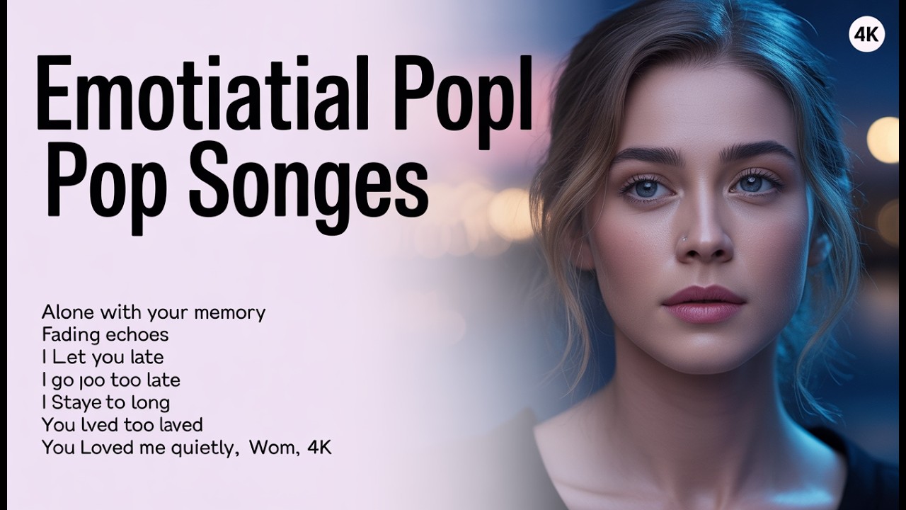 Emotional Pop Ballads LIVE | Sad Female Vocal | Quiet Night Playlist 24/7