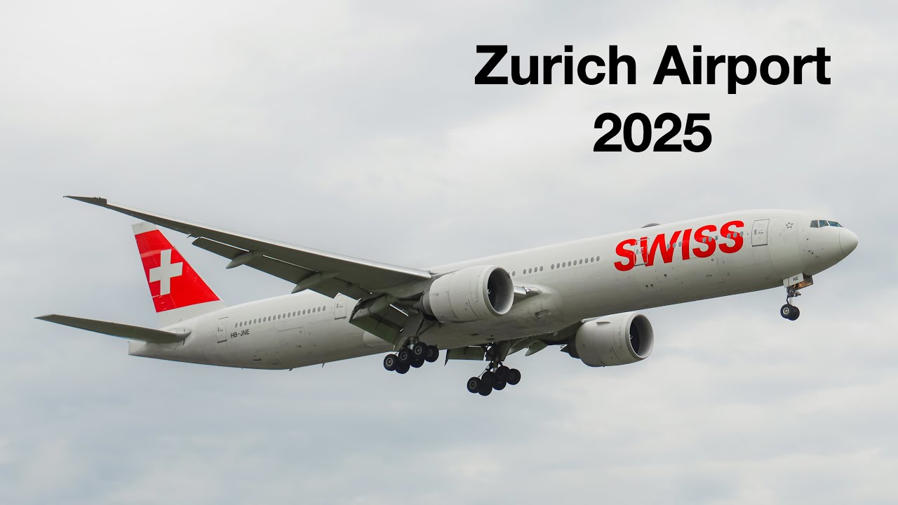 Zurich Airport (ZRH) 🇨🇭 Planespotting September 2025