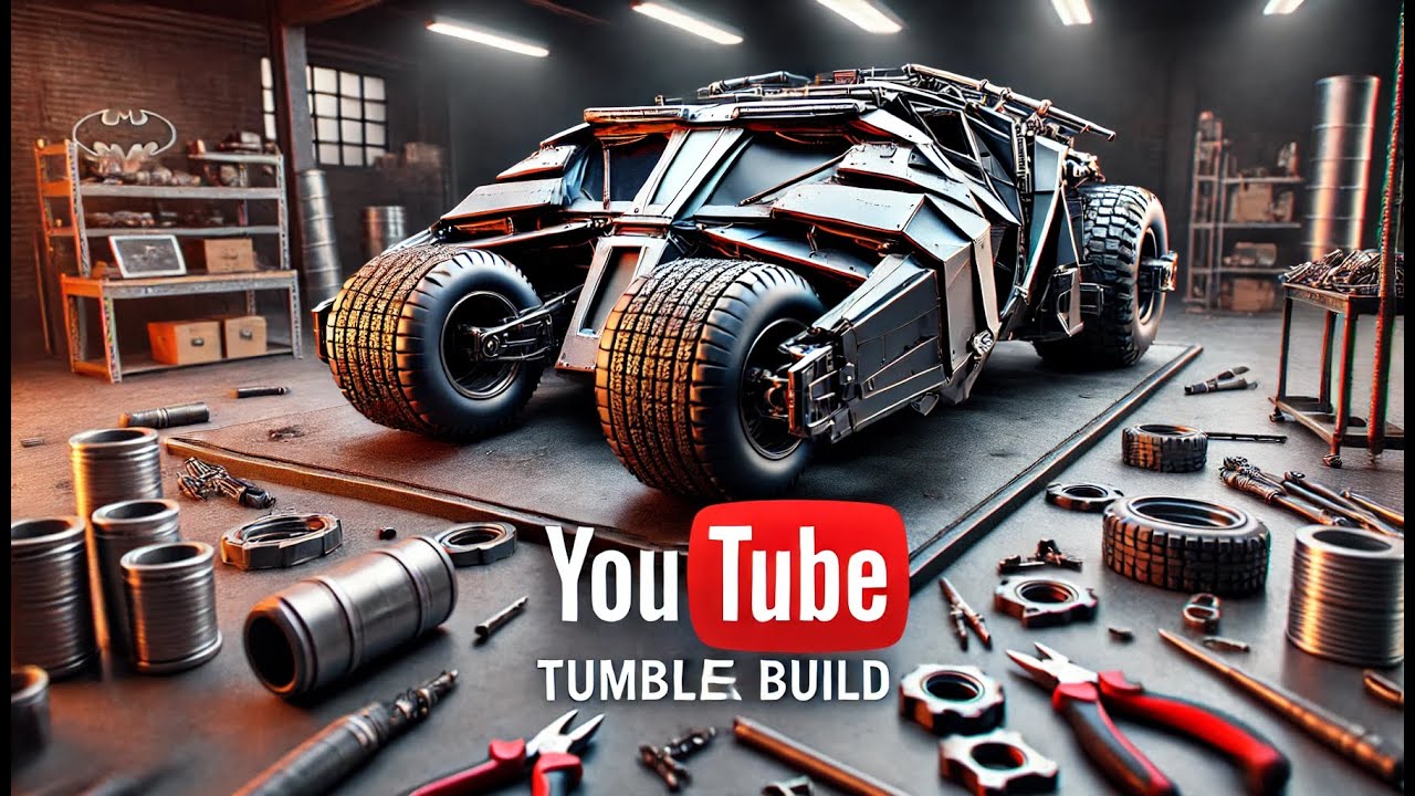 Partwork Build the Batmobile Tumble stages 41 to 45 by #hachette