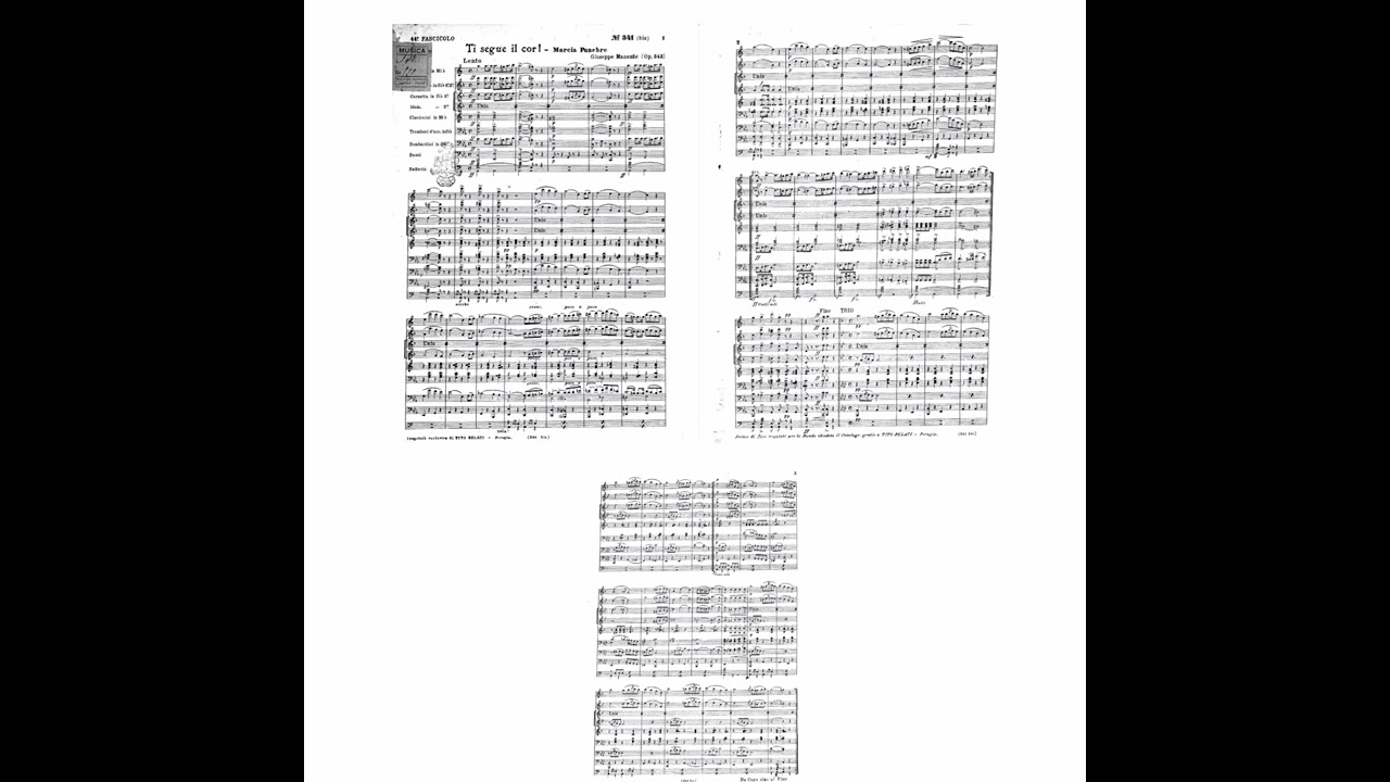 Ti segue il cor - Giuseppe Manente (Marcia funebre)