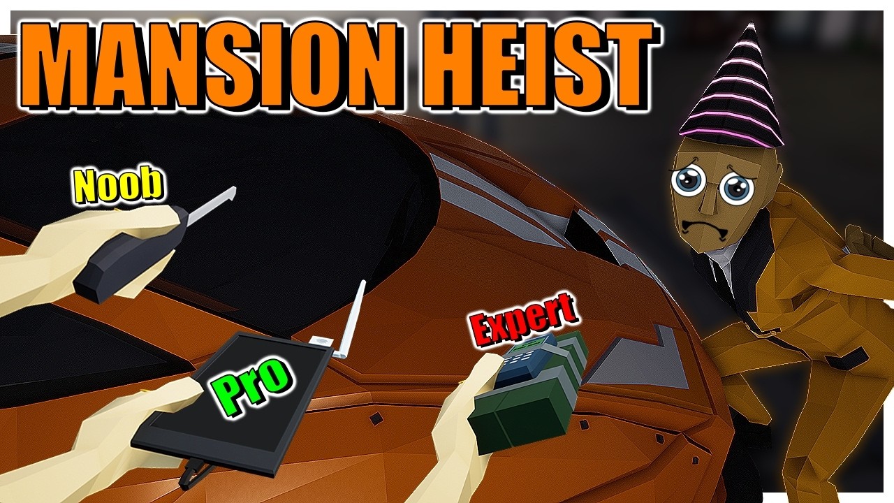 3 Mansion Stealth Guides! [One Armed Robber Guides]