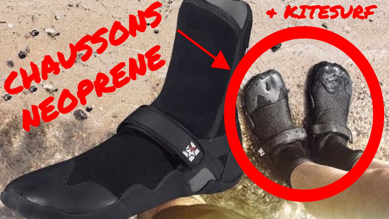 Les CHAUSSONS NEOPRENE pour le KITESURF _  Utiles ou pas  ?