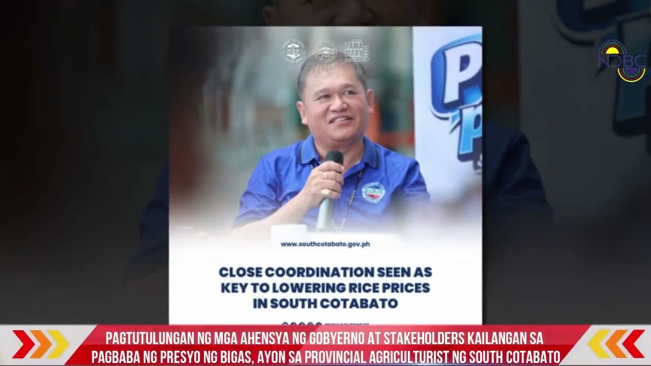 PAGTUTULUNGAN ng mga ahensya ng gobyerno at stakeholders kailangan sa pagbaba ng presyo ng bigas
