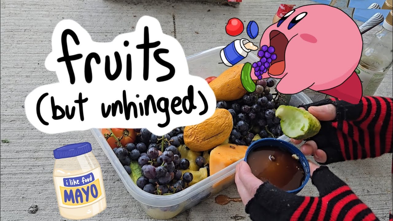 kirb eats (fruit) mukbang