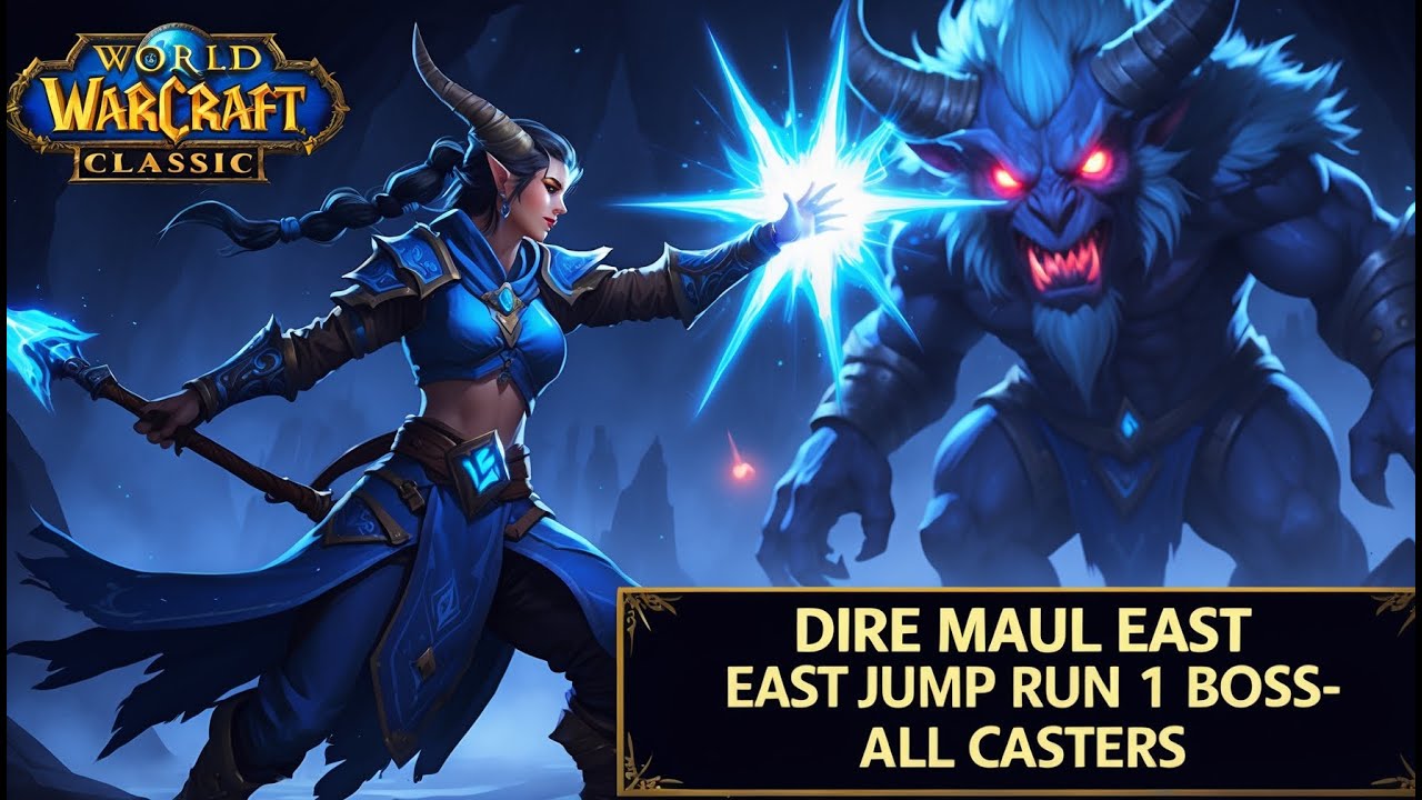 Gold Farming 101~ DM East Solo Jump Run 1 boss 80g+  For All Casters | Wow Classic Guide