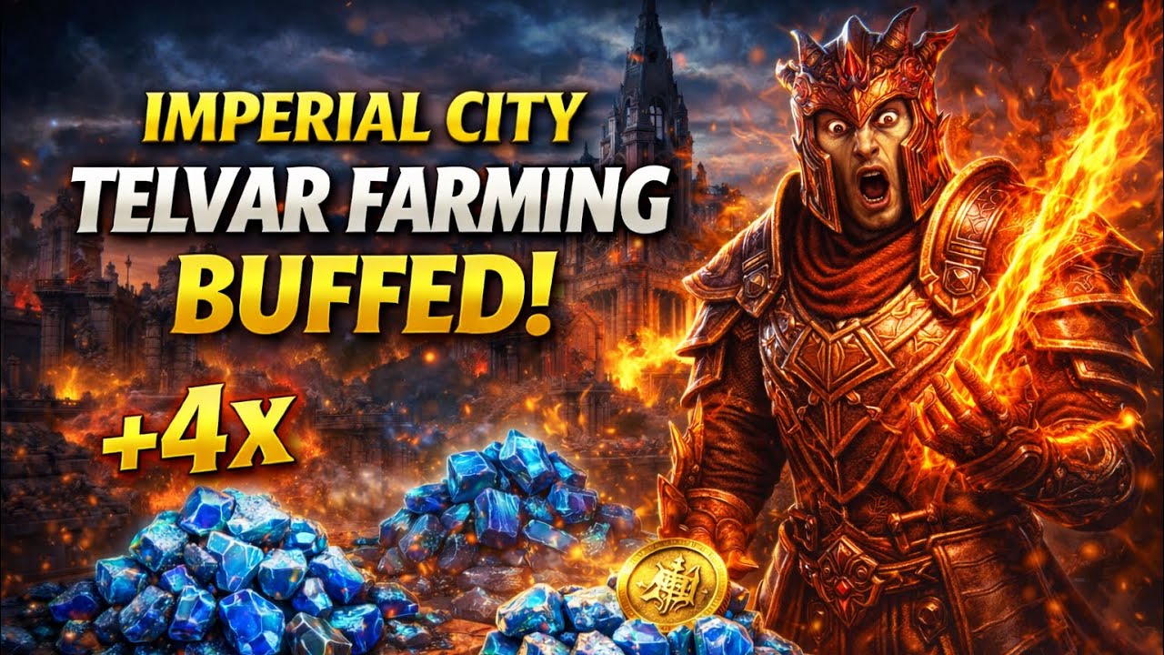 ESO Telvar Farming BUFFED?!? 