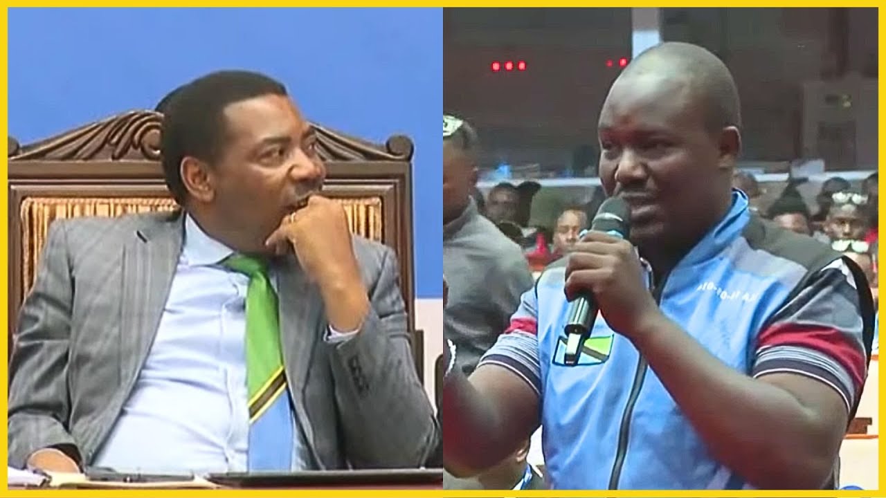 MACHINGA AMVUNJA MBAVU WAZIRI MKUU/ VITUKO VYAKE AKICHANGIA HOJA KIKAO NA WAZIRI MKUU...