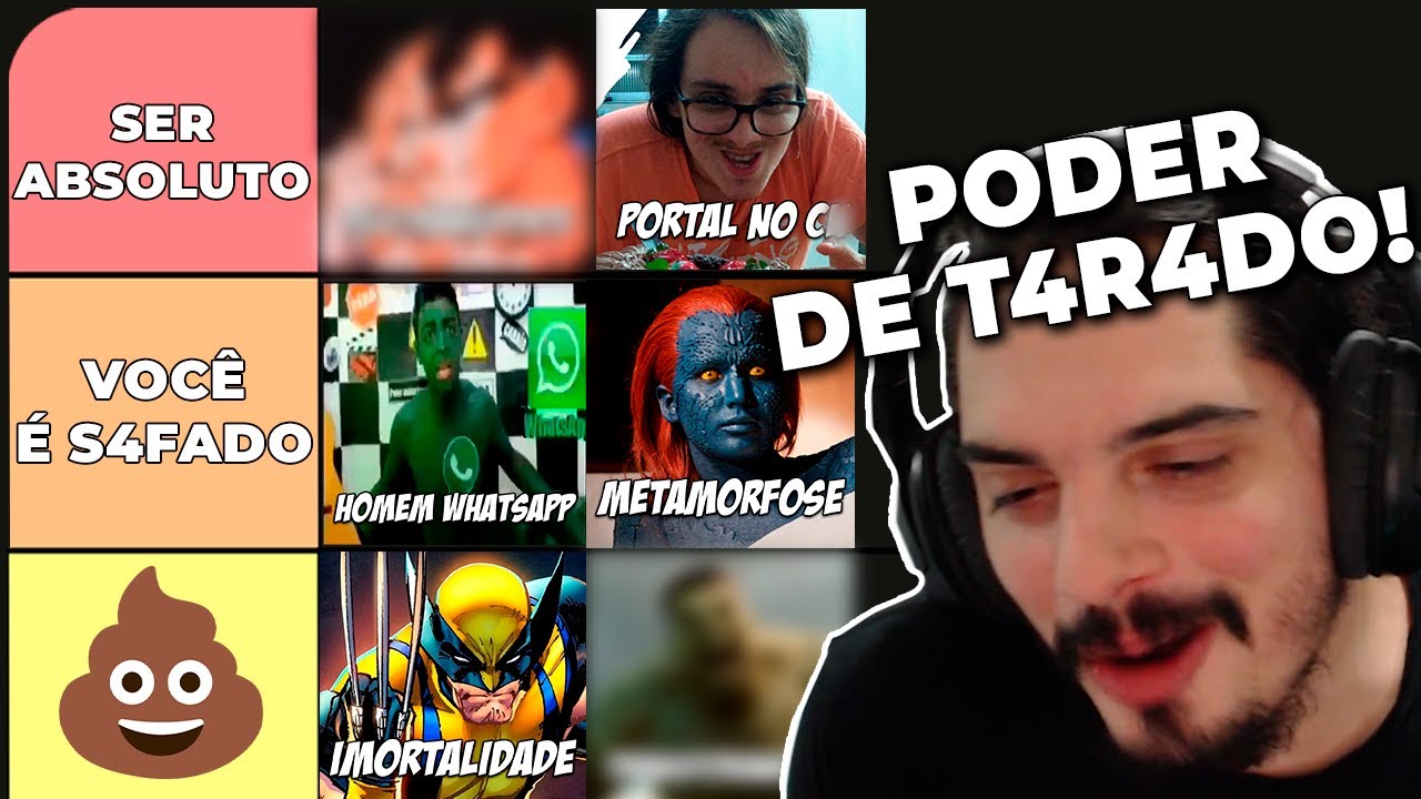 JULGANDO MAIS PODERES BIZARROS - Tier list de poderes