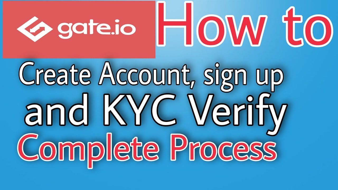 How to create  account on gate.io and KYC Verify | Gate.io परअकाउंट कैसे बनाये | gate.io Exchange