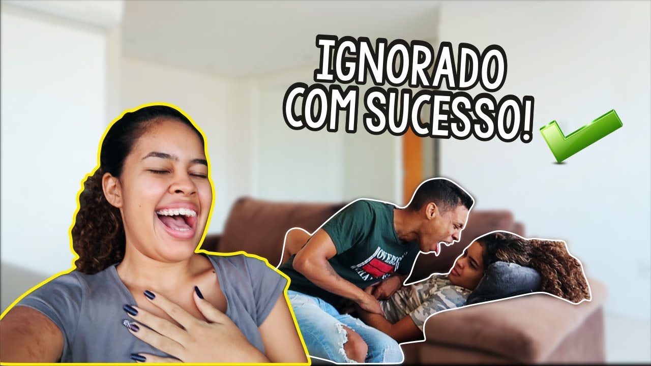IGNORANDO MEU NAMORADO!! (TROLLAGEM)