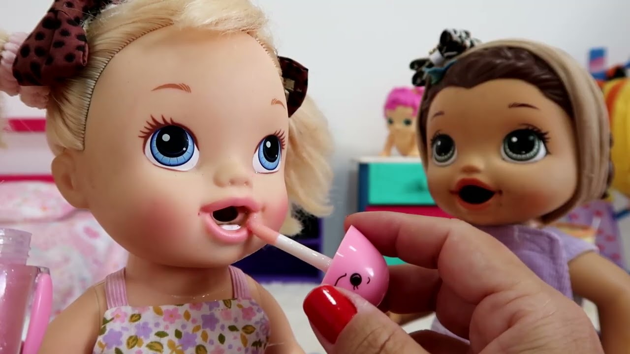 AULA DE CATECISMO DA BABY ALIVE AMANDINHA