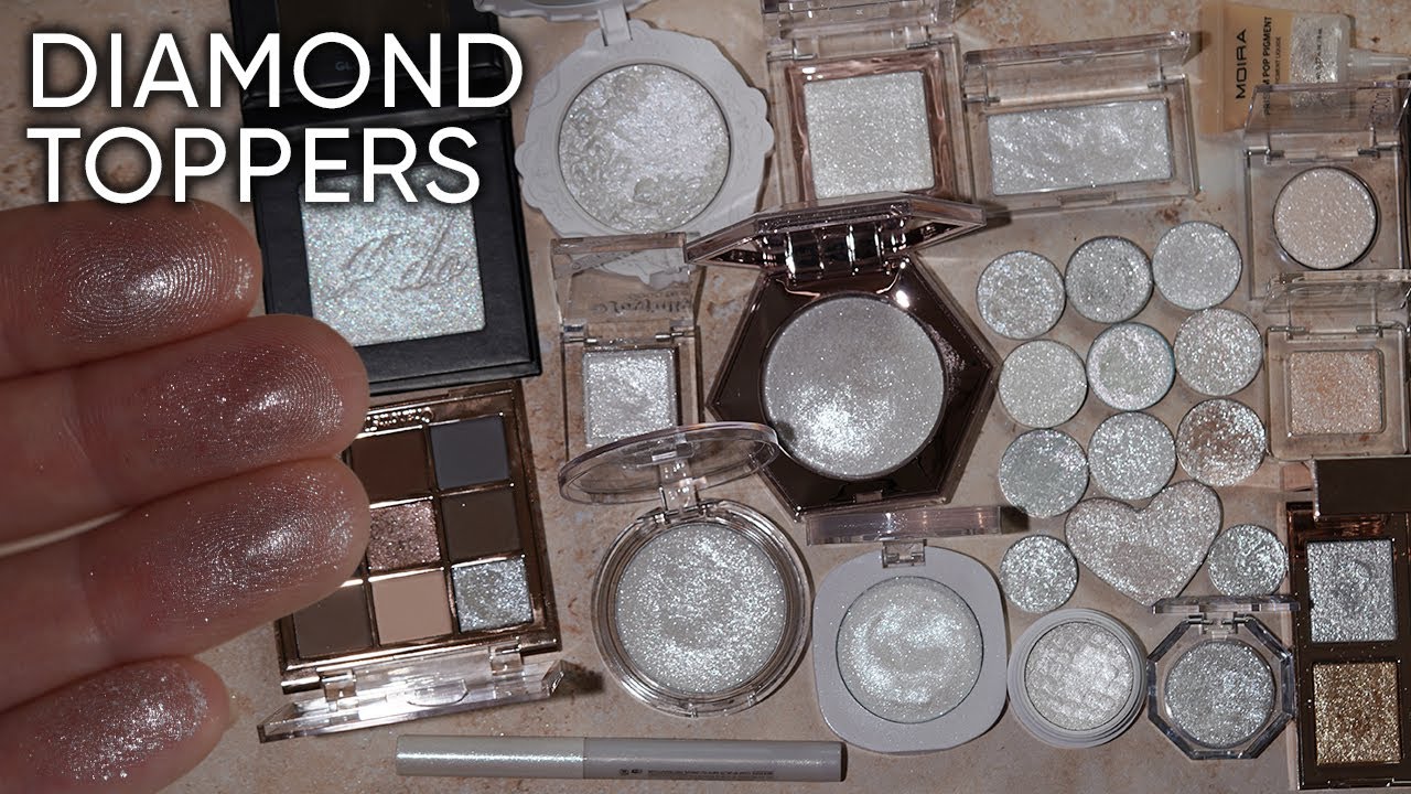 Fenty Diamond Bomb Comparisons | Watch this before you buy another diamond icy topper eyeshadow