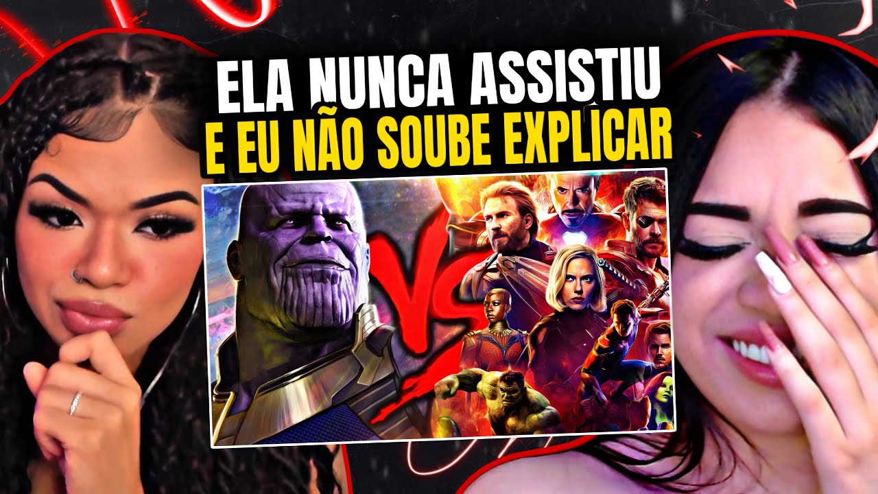Vingadores VS. Thanos | Duelo de Titãs (VINGADORES: GUERRA INFINITA) 7MZ | NAT e VIC MV [REACT]