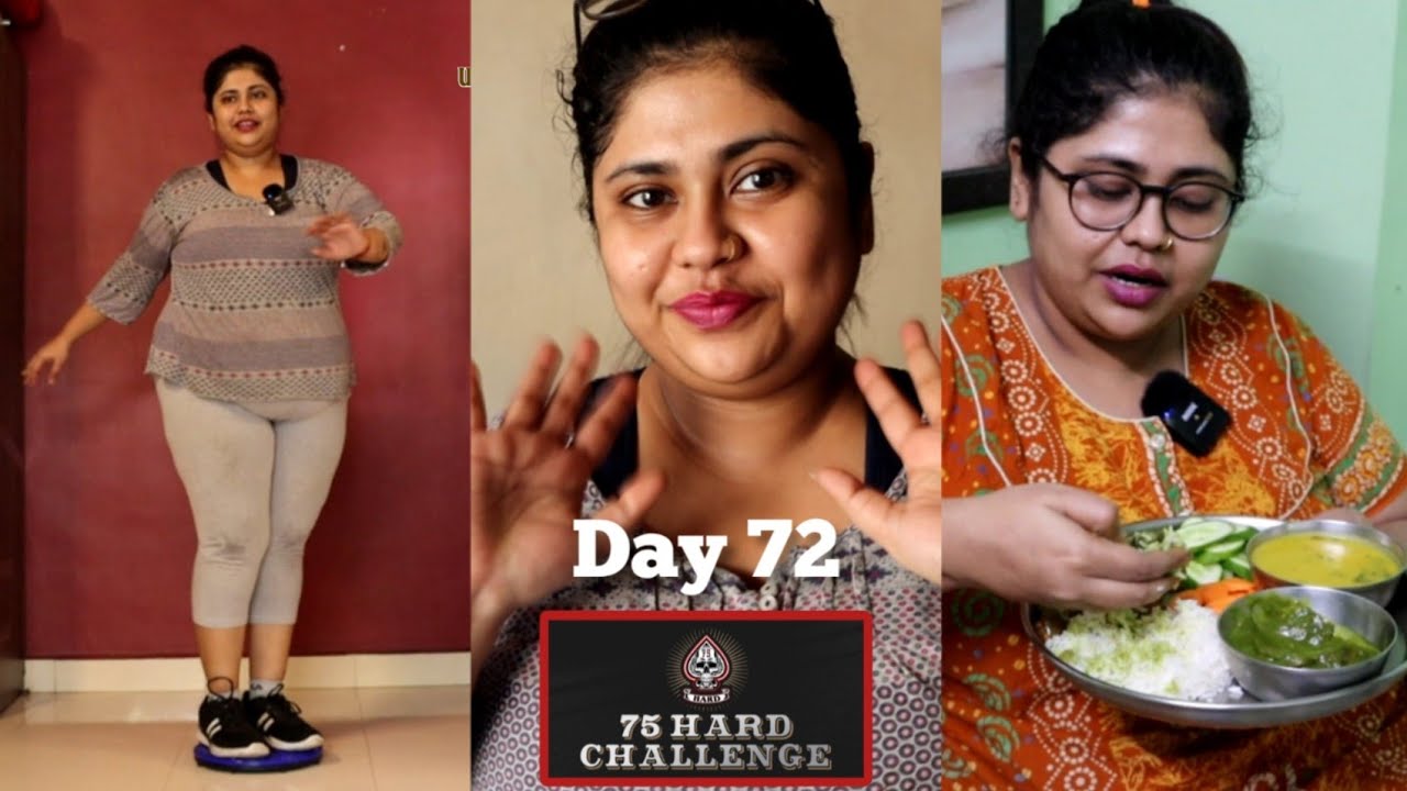 Day 72 of #75hardchallenge 🤩 Periods day 1😔 #rohinibg #plussize #influencer #teddians #vlog