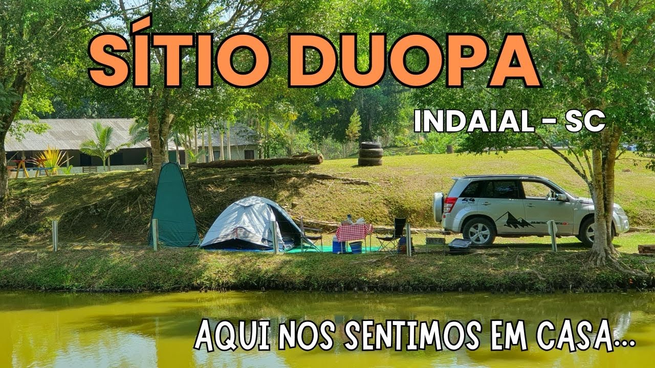 Camping novo em Indaial - SC - com fazendinha (Camping Sítio Duopa )