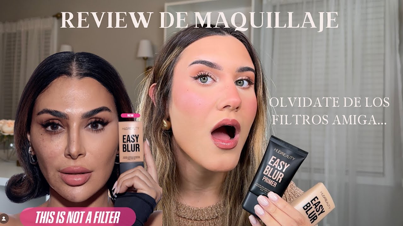 REVIEW DE LA NUEVA BASE DE HUDA BEAUTY  | Olvídate de los FILTROS con estos PRODUCTOS | VAL QUINTERO
