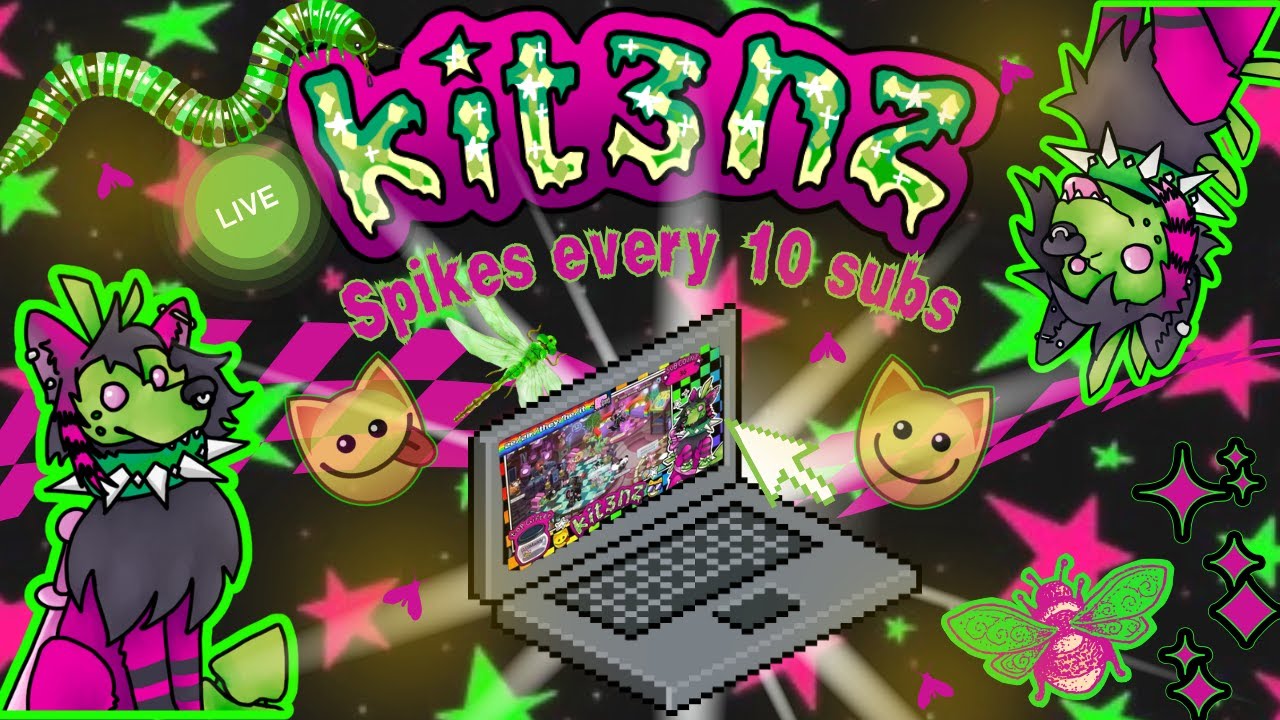 Kit3nz Animal Jam Stream!! Spike Giveaways every 10 subs! Come Chat!