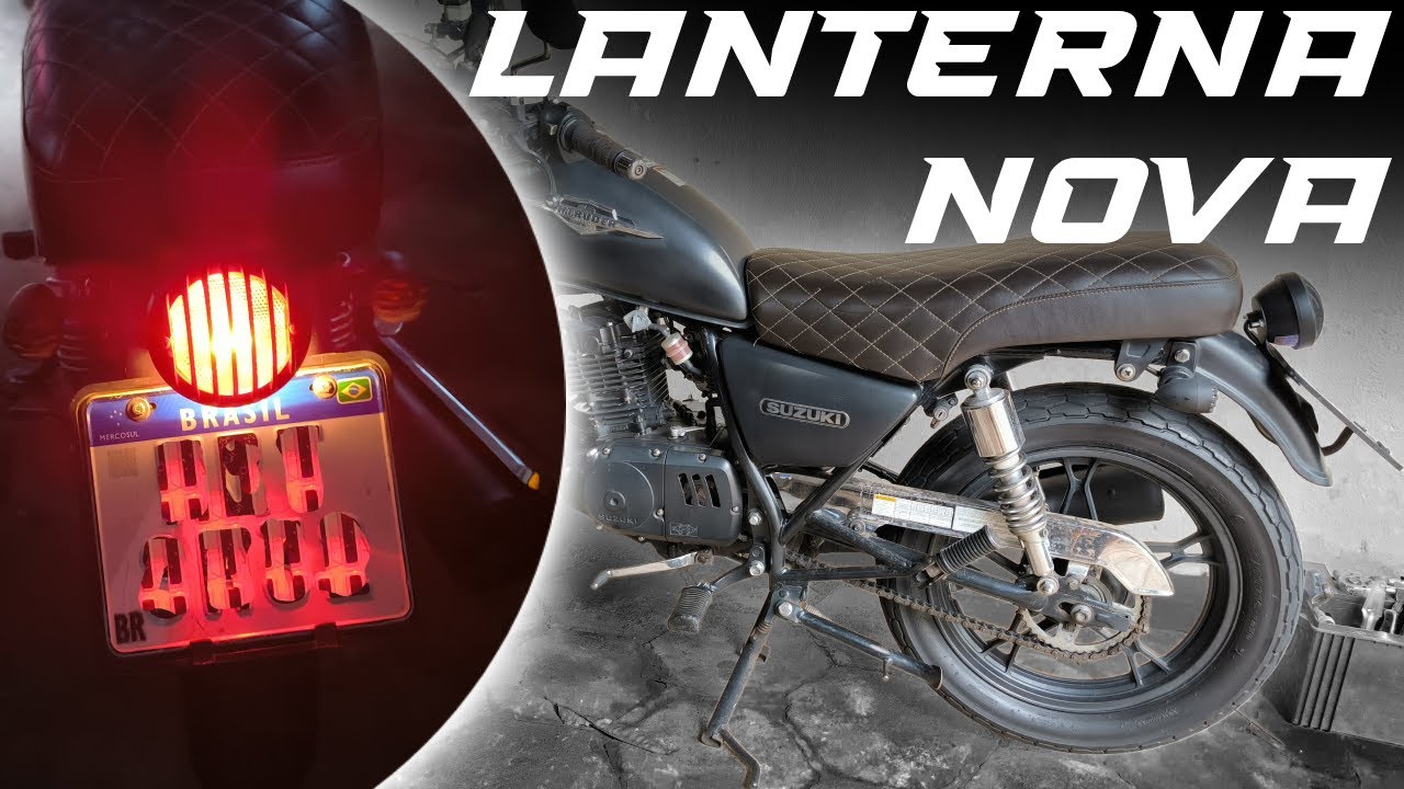 Nova Lanterna com grelha da INTRUDER 125