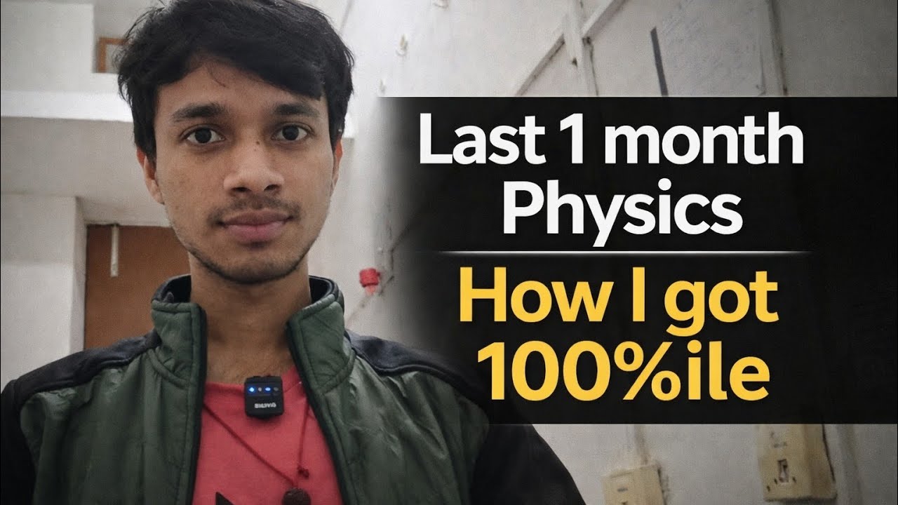 How I scored 100%ile in physics 🤫🔥| JEE MAINS JANUARY 2023 | Hwo you can improve your marks in phy 😎