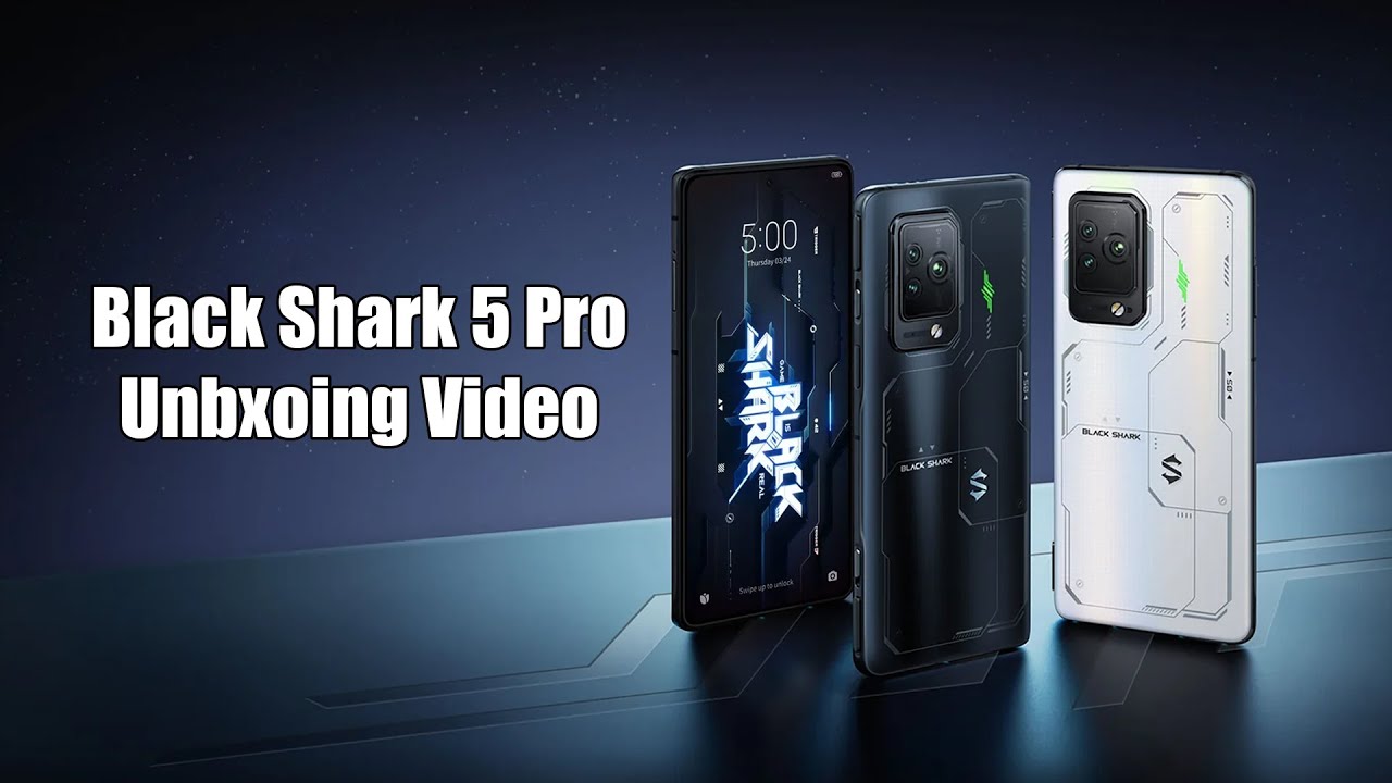 Multimedia ပိုင်းကြမ်းတဲ့ Black Shark 5PRO  Unboxing Video
