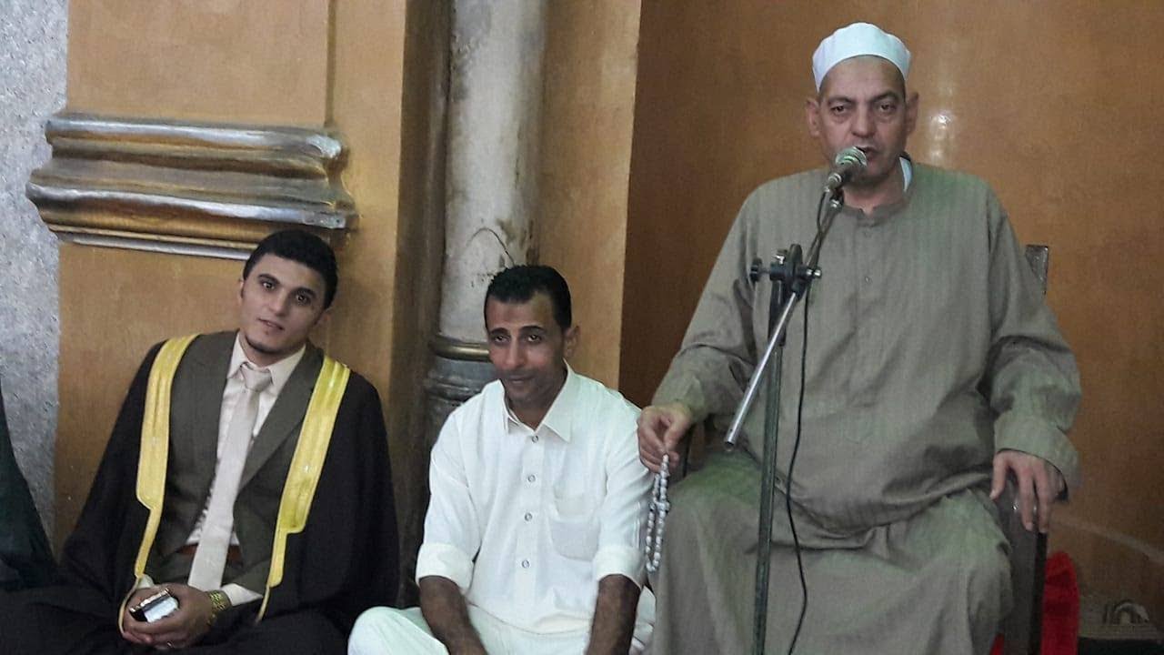 ابتهال الشيخ ضياء الناظر امسية المسجد الكبير طنان قليوب 7=9=2017