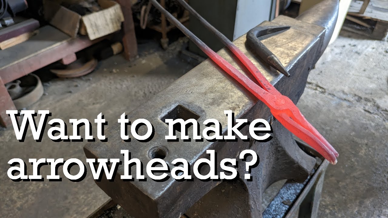 Forging Tools for Arrowmaking | Beginner Blacksmith Projects