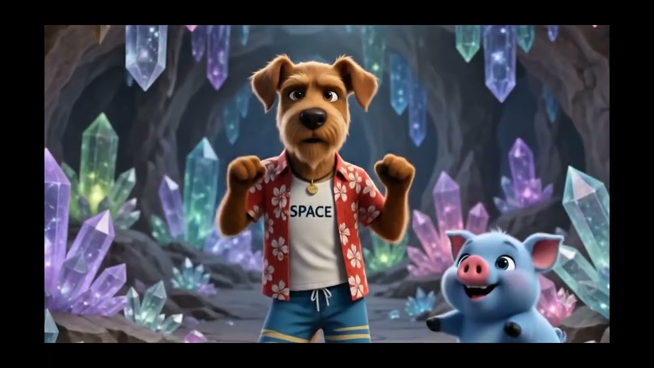WOBBLE MATH - Space Pup BrownieDog 🐾 Best song (mathematically of the world)