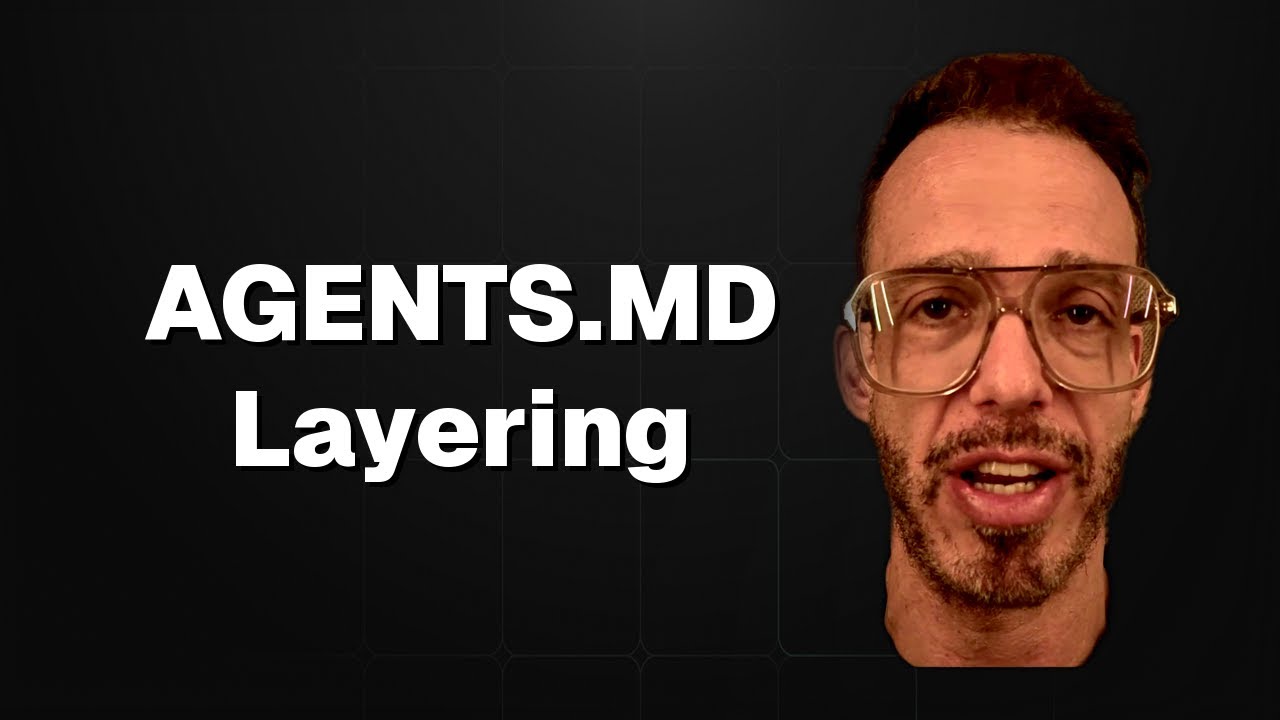 Agent.MD Layering - Your Context File Outranks Your Prompt. Act Like It.