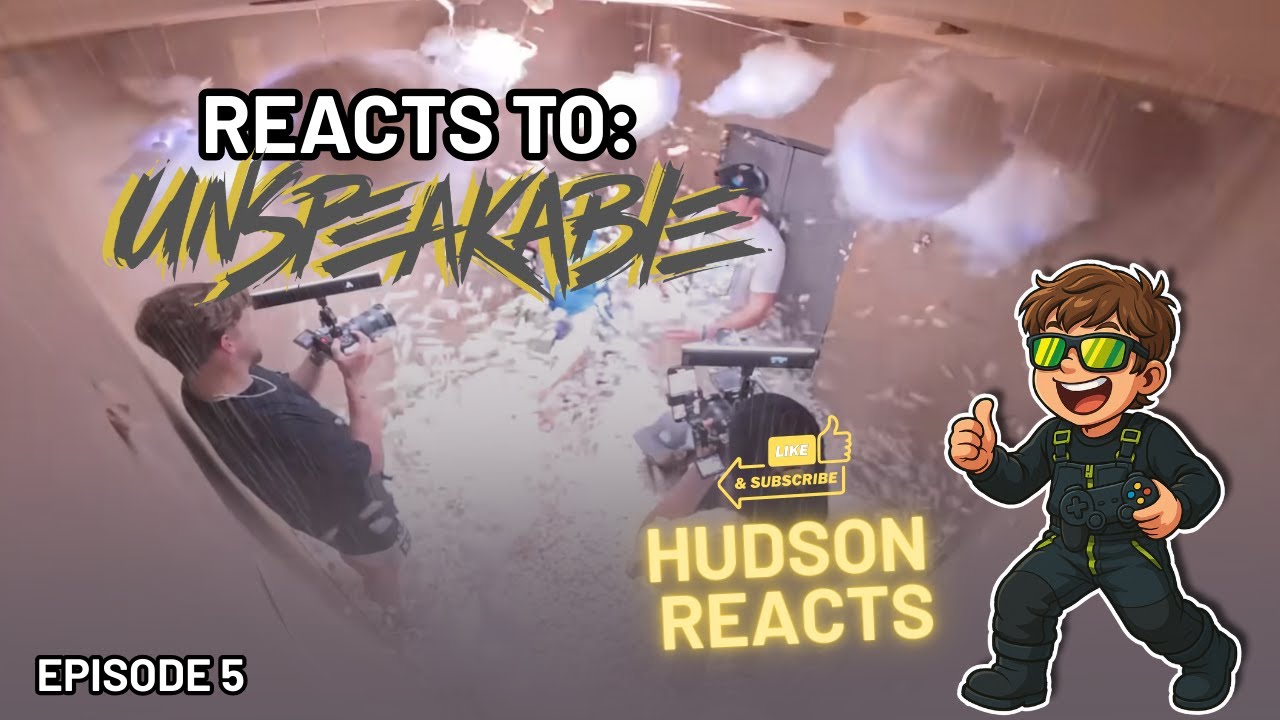 Hudson Reacts to Unspeakable Breaking Through Walls!
