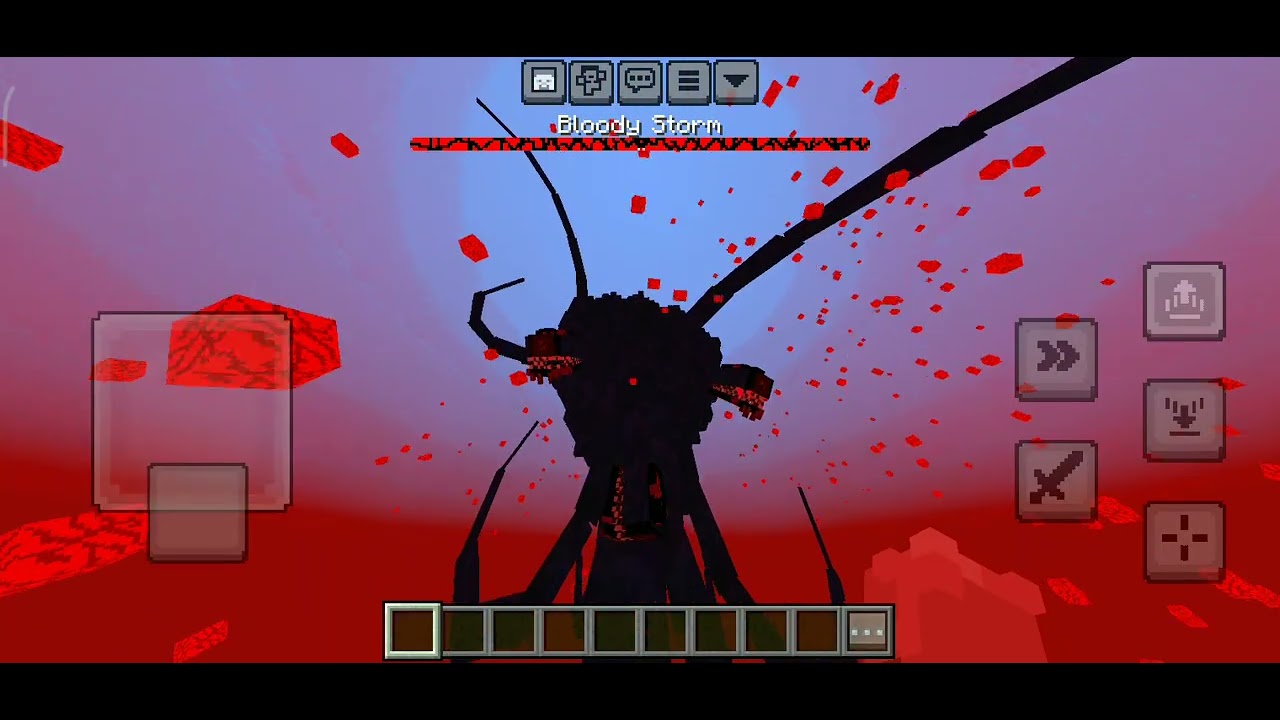 Tests a red Crackers wither storm video