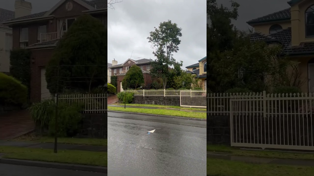 Beautiful suburbs in Melbourne #australia #australiansuburbs #winter