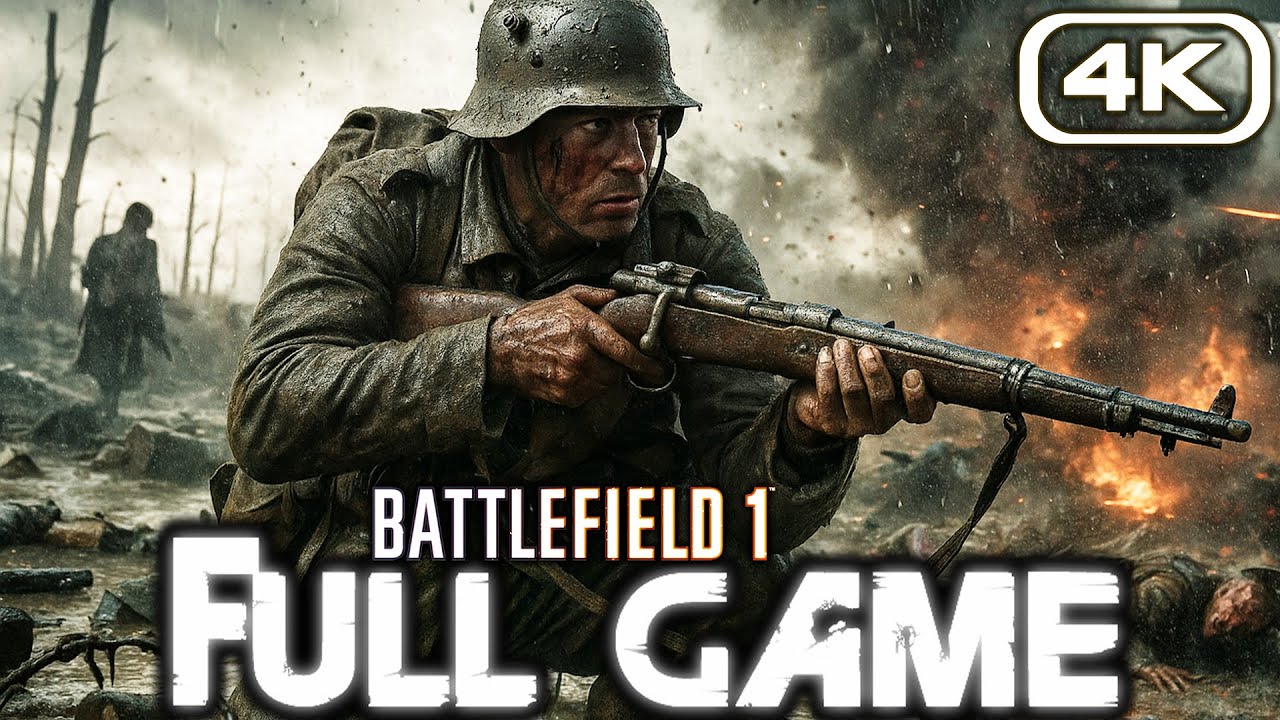 BATTLEFIELD 1 Gameplay Walkthrough FULL GAME (4K 60FPS) No Commentary