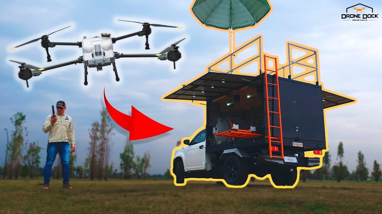 Transforme seu veículo na estação de trabalho para Drones com Drone Dock Station | DroneDock