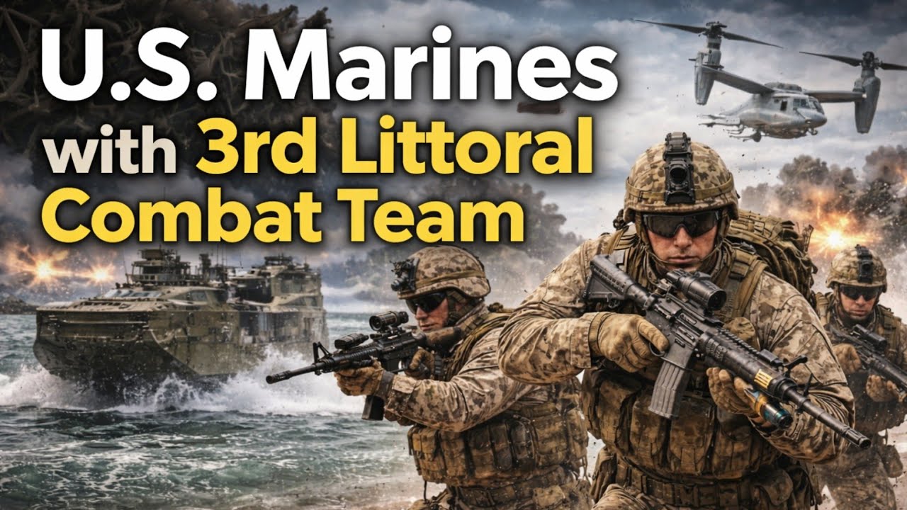 U.S. Marines with 3rd Littoral Combat Team