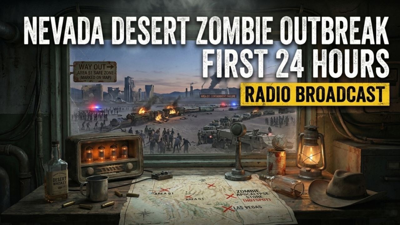 You’re Listening to the Radio During the Nevada Desert Outbreak