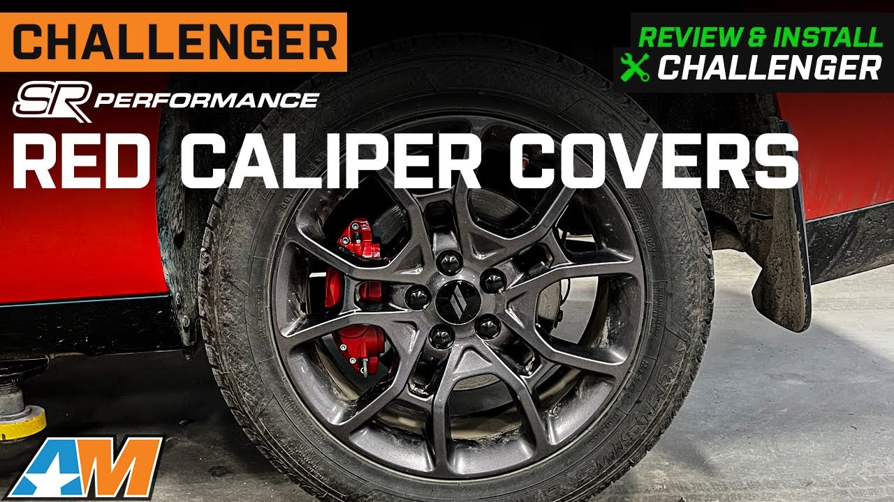 2011-2022 Challenger SR Performance Red Caliper Covers Review & Install