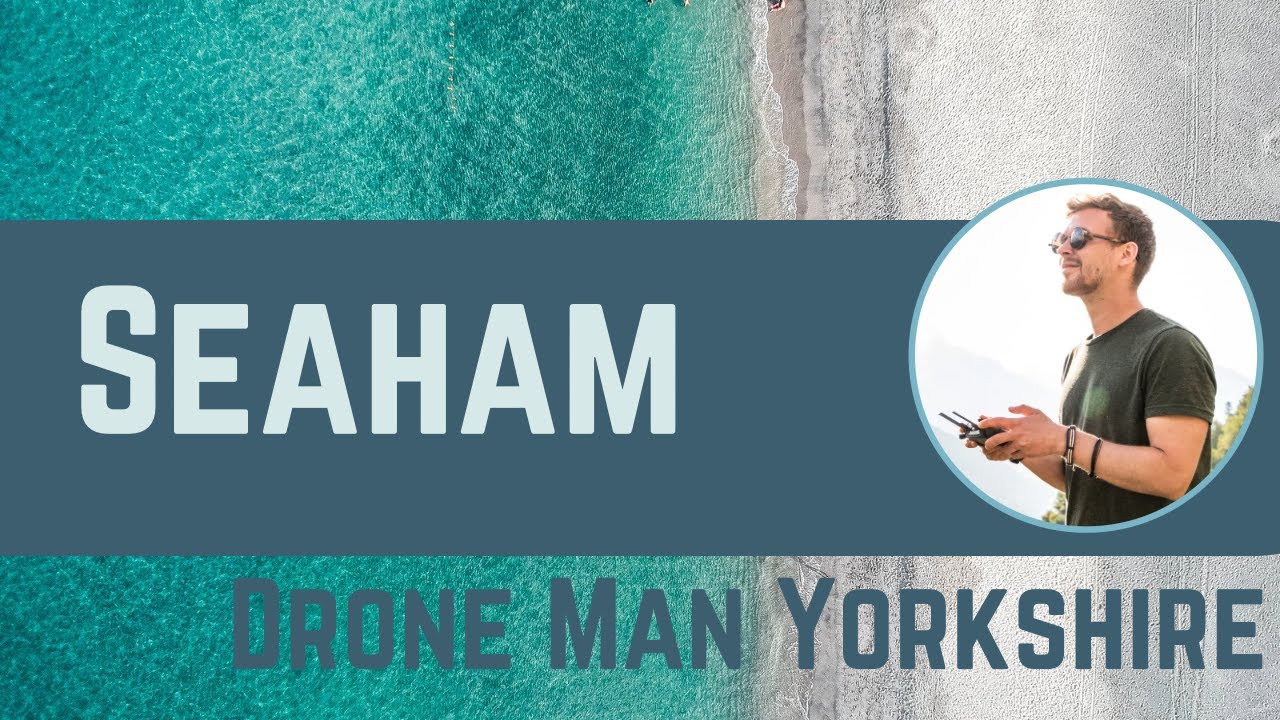 Seaham County Durham 2023 on a  DJI Mini 3 Pro Drone Aerial Footage