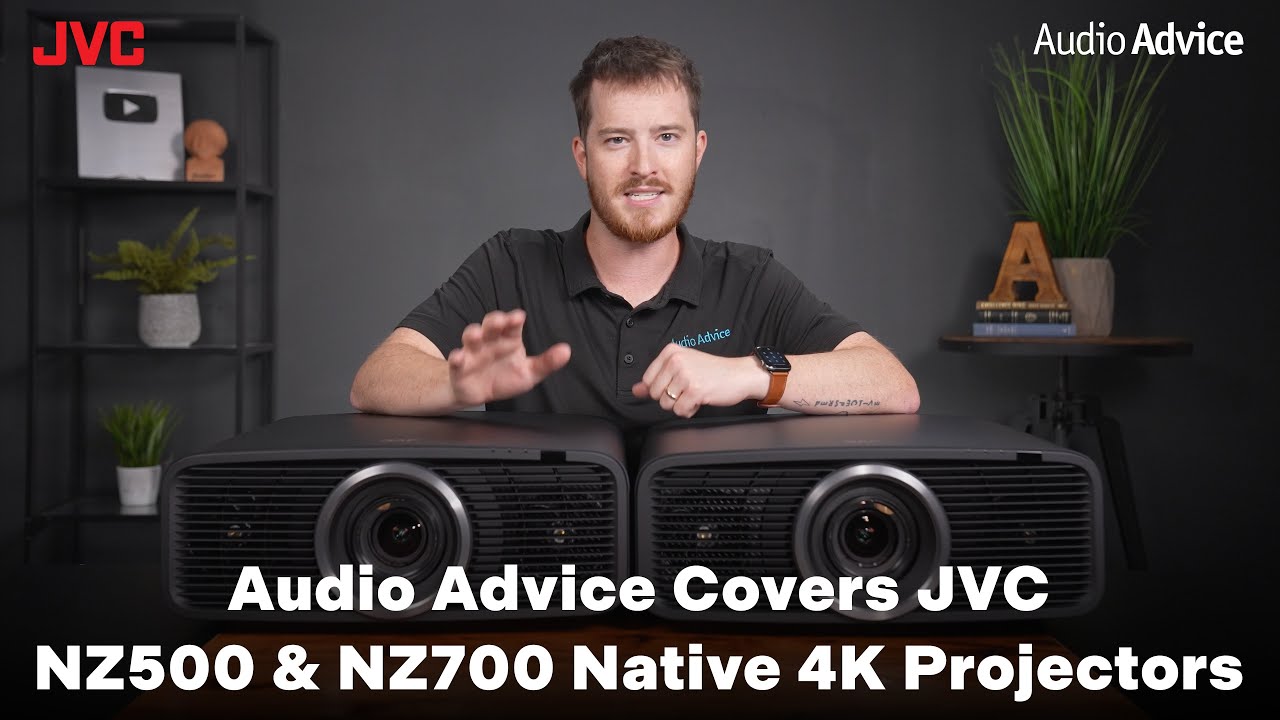 Audio Advice Covers JVC DLA-NZ500 & DLA-NZ700 Native 4K Projectors
