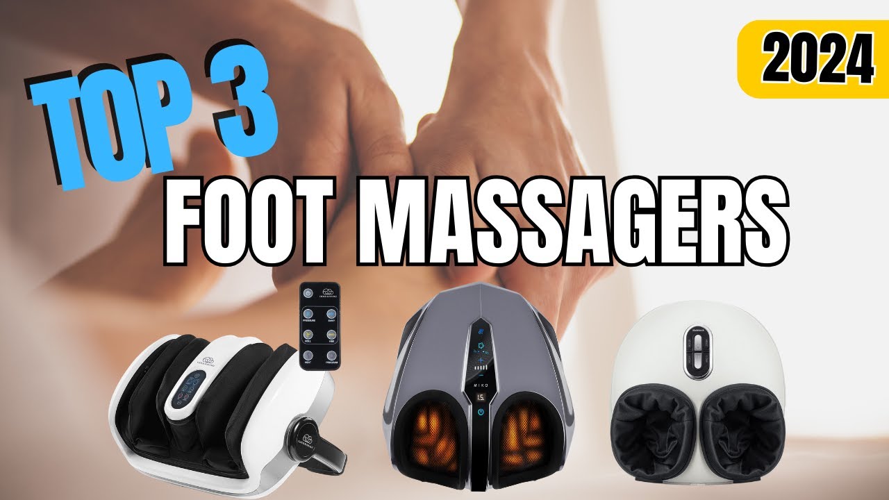 [Foot Massager 2024] TOP 3 Best Foot Massagers on AMAZON / Best Foot Massagers 2024