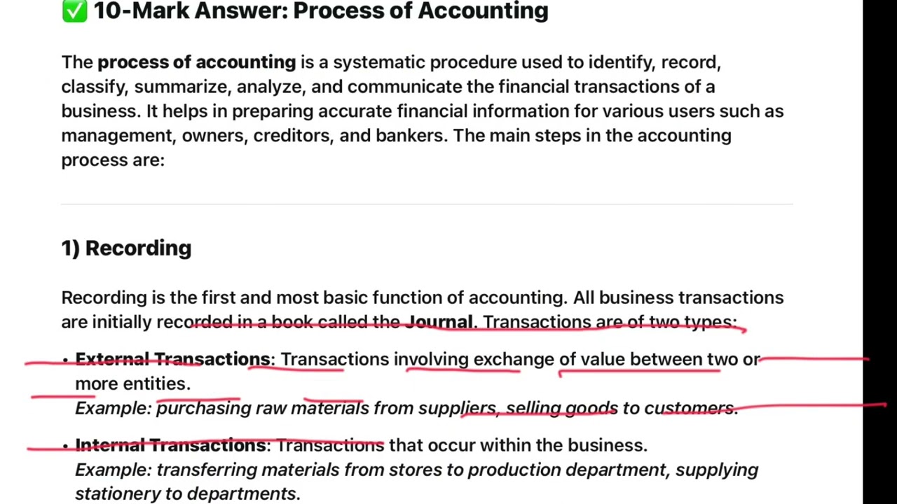 SGOU/BCOM/S1(2025, 2024, 2023 batch)financial accounting/block 1/ unit 1(part 1)