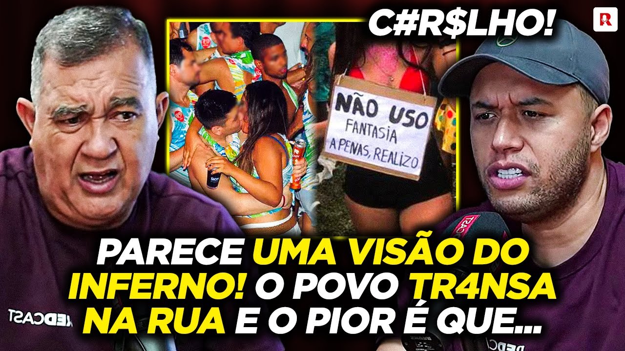 A REALIDADE CHOCANTE DO CARNAVAL NO RIO DE JANEIRO: É PIOR QUE SODOMA E GOMORRA