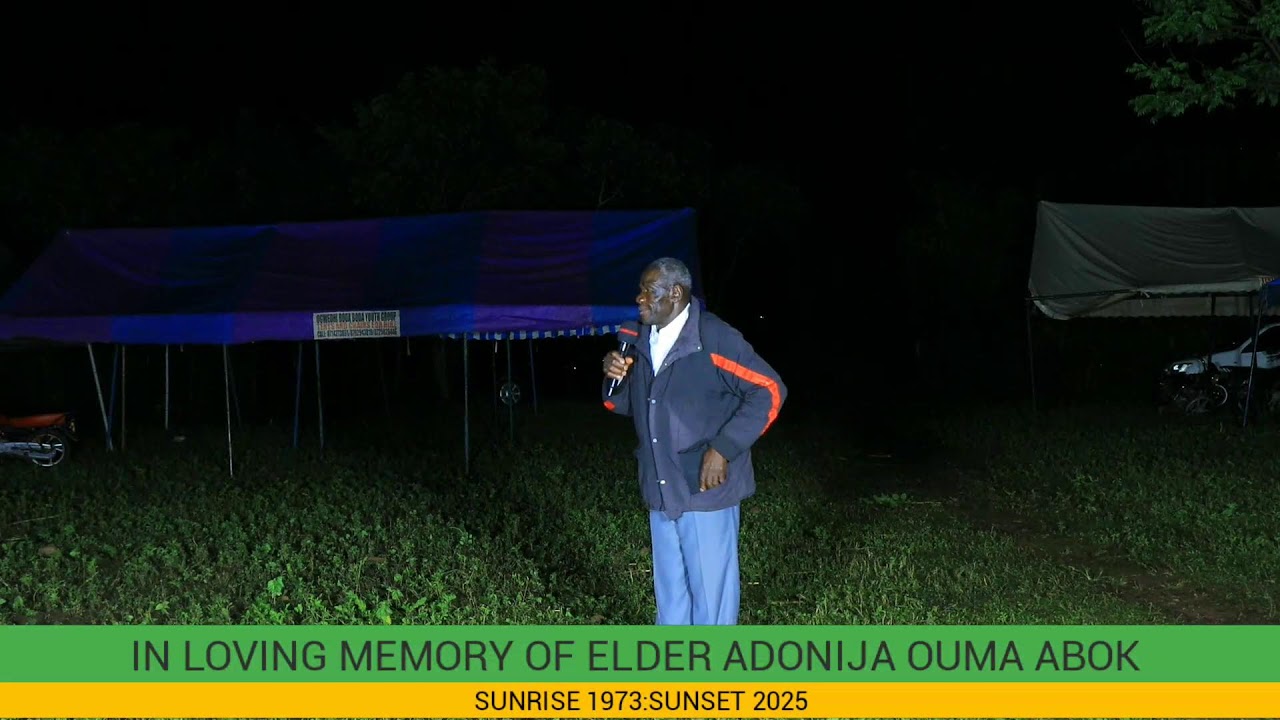 IN LOVING MEMORY OF ELDER ADONIJAH OUMA ABOK