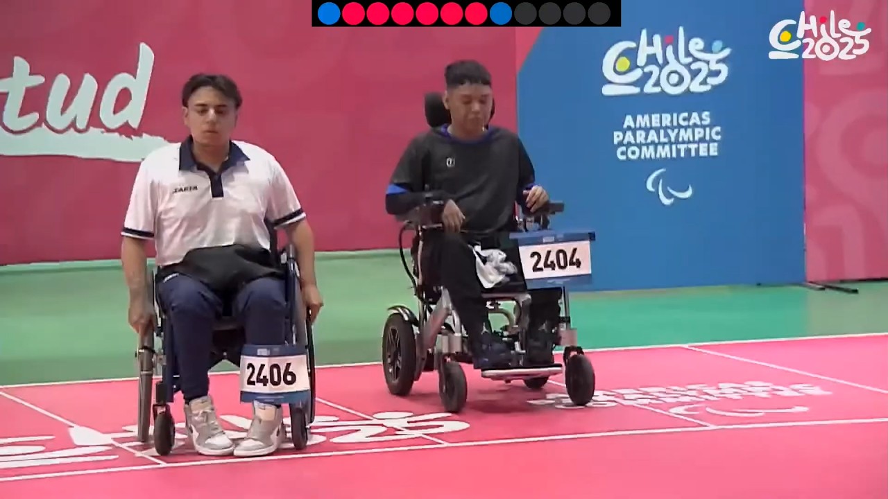 Santiago Youth Parapan American Games 05.11.2025. Geovanni SASSO 🇸🇻 vs 🇨🇴 Adrián FIERRO (BC4)