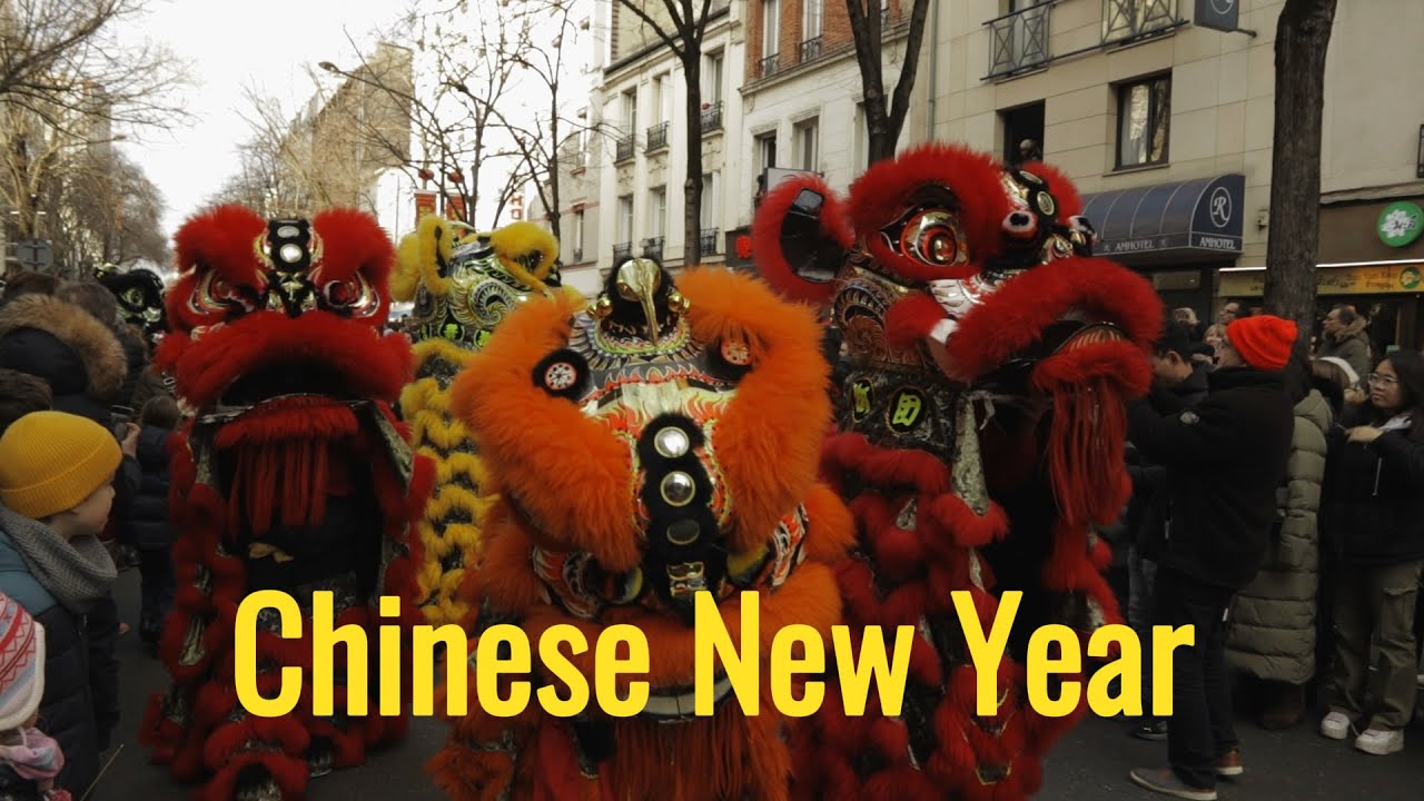 Paris live -  Défilé du Nouvel An Chinois 2025 Paris 13e
