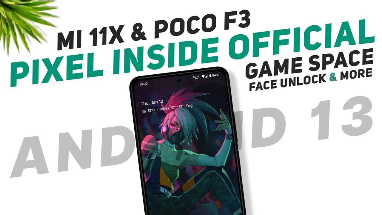 Pixel Inside Official Update With New Features - Android 13 - Mi 11X & POCO F3