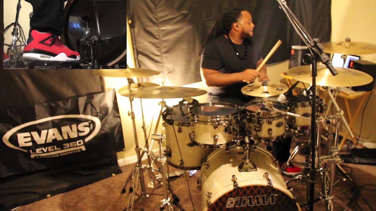 Usher -She came to give it to you ft. Nicki Minaj drum cover HD