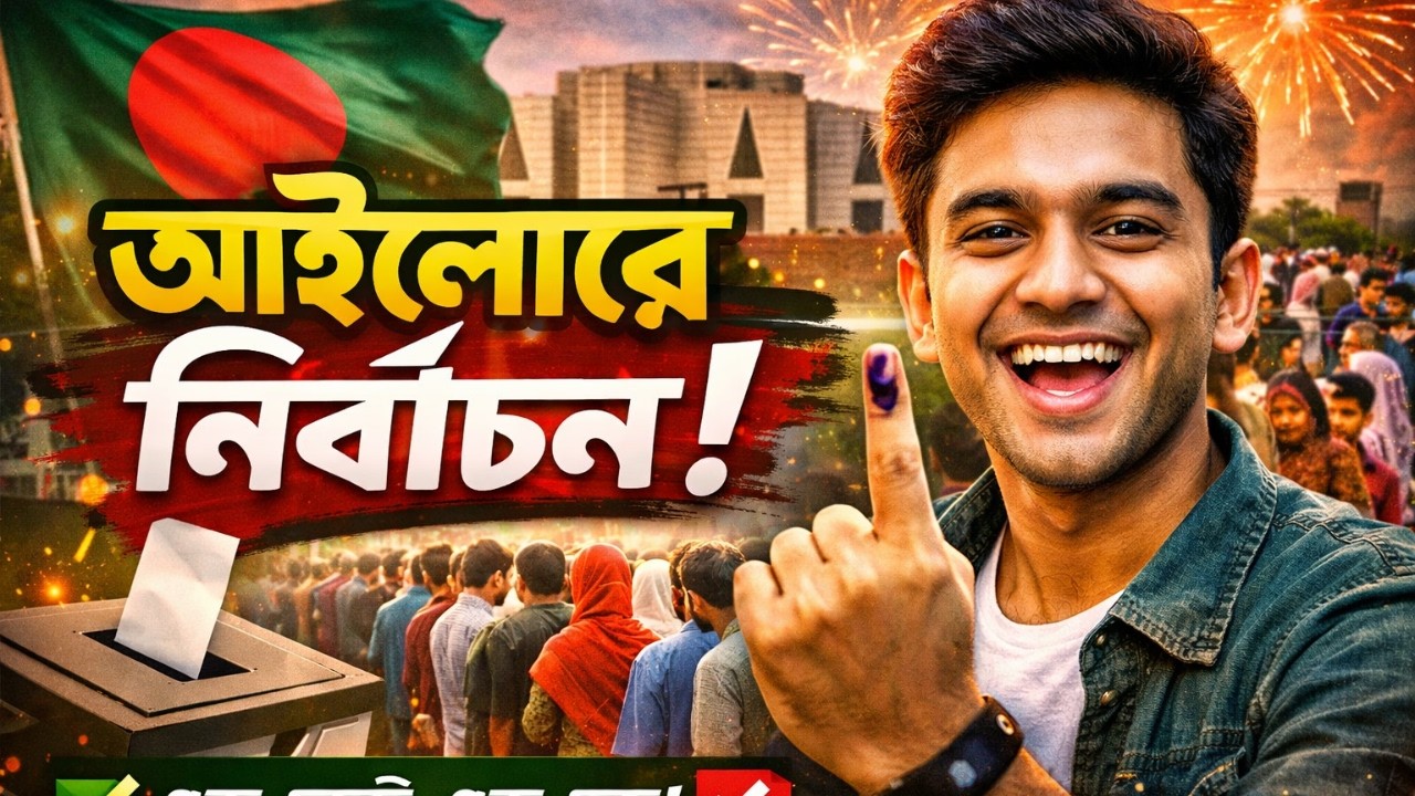 আইলোরে আইলোরে নির্বাচন 🇧🇩 | Bangladesh Election Song 2026 | Vote Anthem | New Bangla Song
