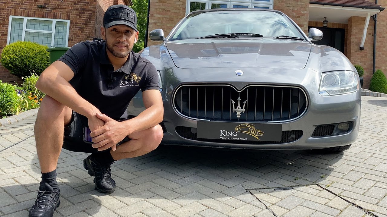 INSANE smart REPAIR on Maserati - Chip Repair
